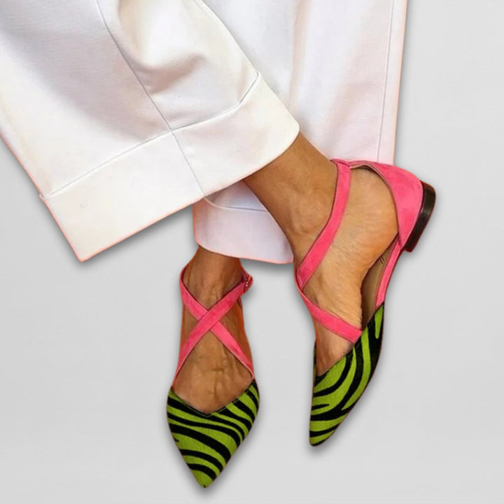 Madeleine | Strap Ballet Flats