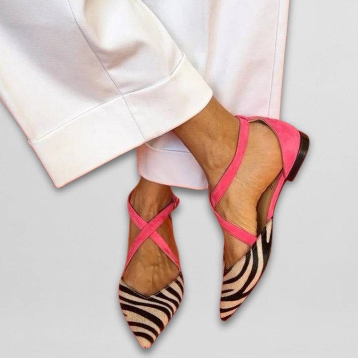 Madeleine | Strap Ballet Flats