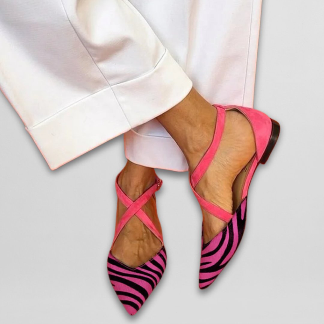 Madeleine | Strap Ballet Flats