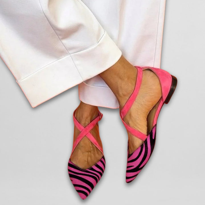 Madeleine | Strap Ballet Flats
