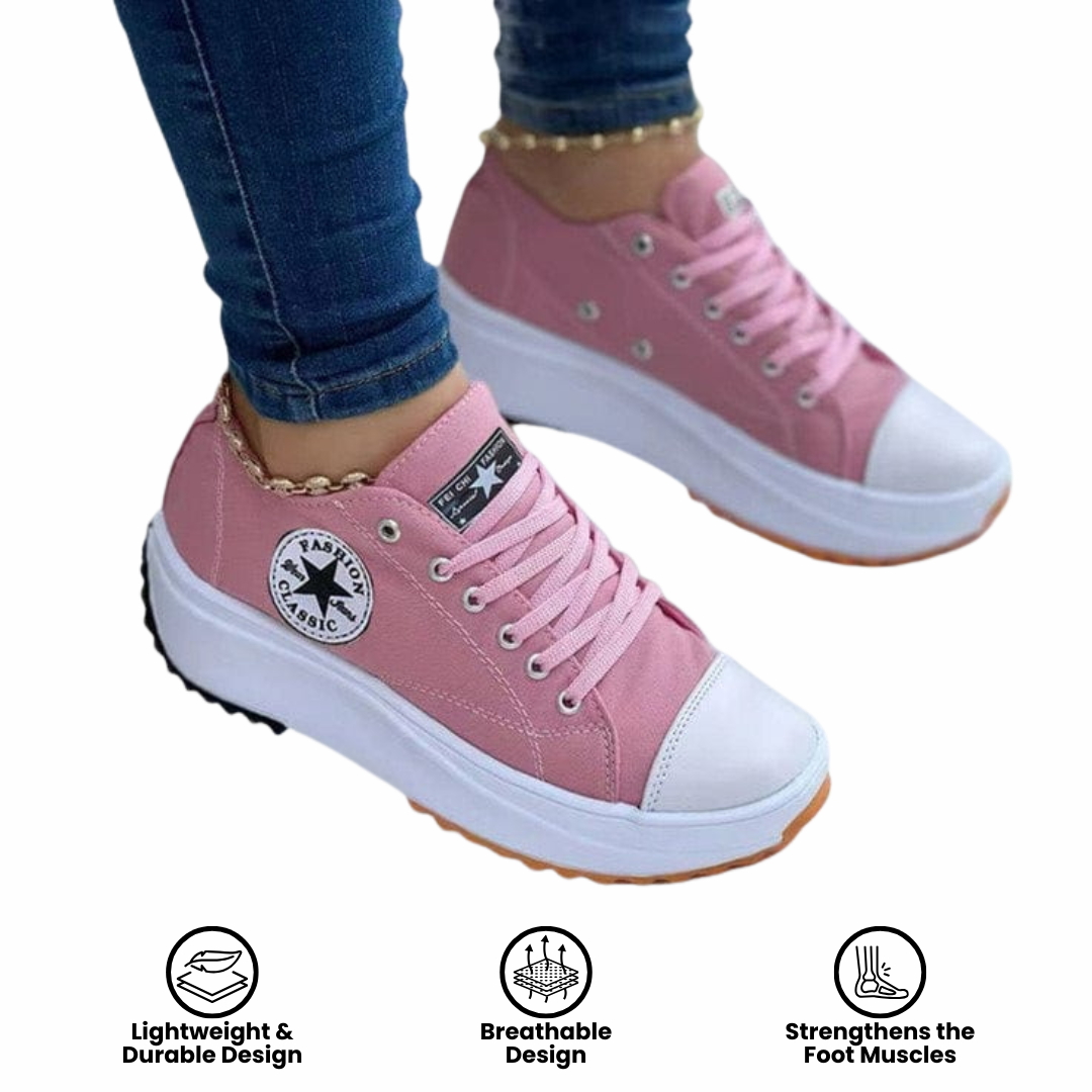 Florence | Lightweight Canvas Sneakers