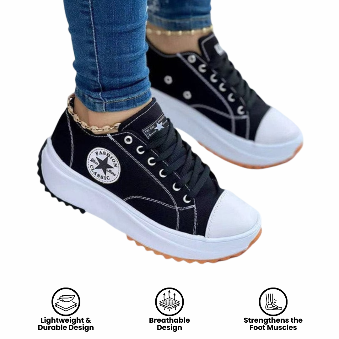 Florence | Lightweight Canvas Sneakers