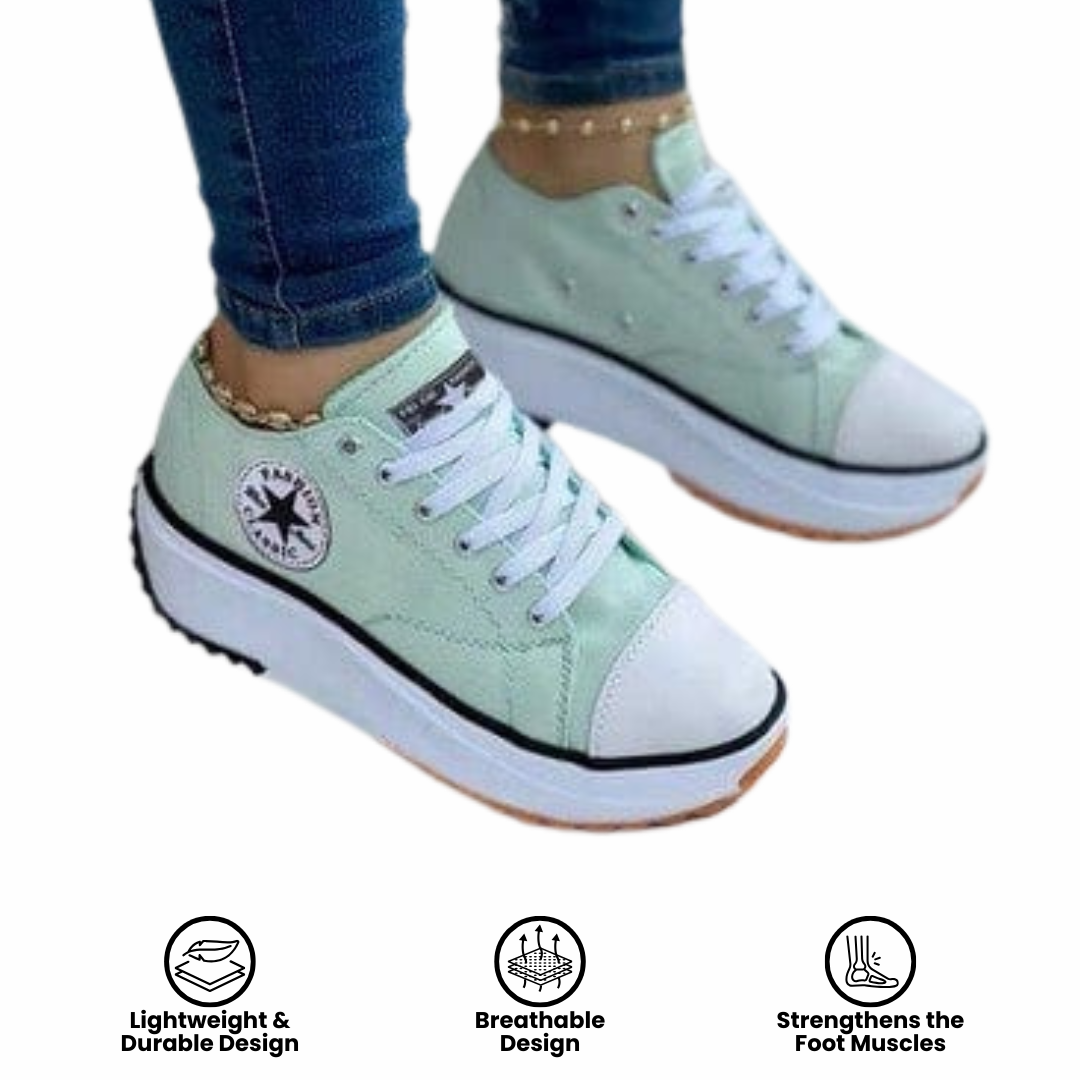 Florence | Lightweight Canvas Sneakers