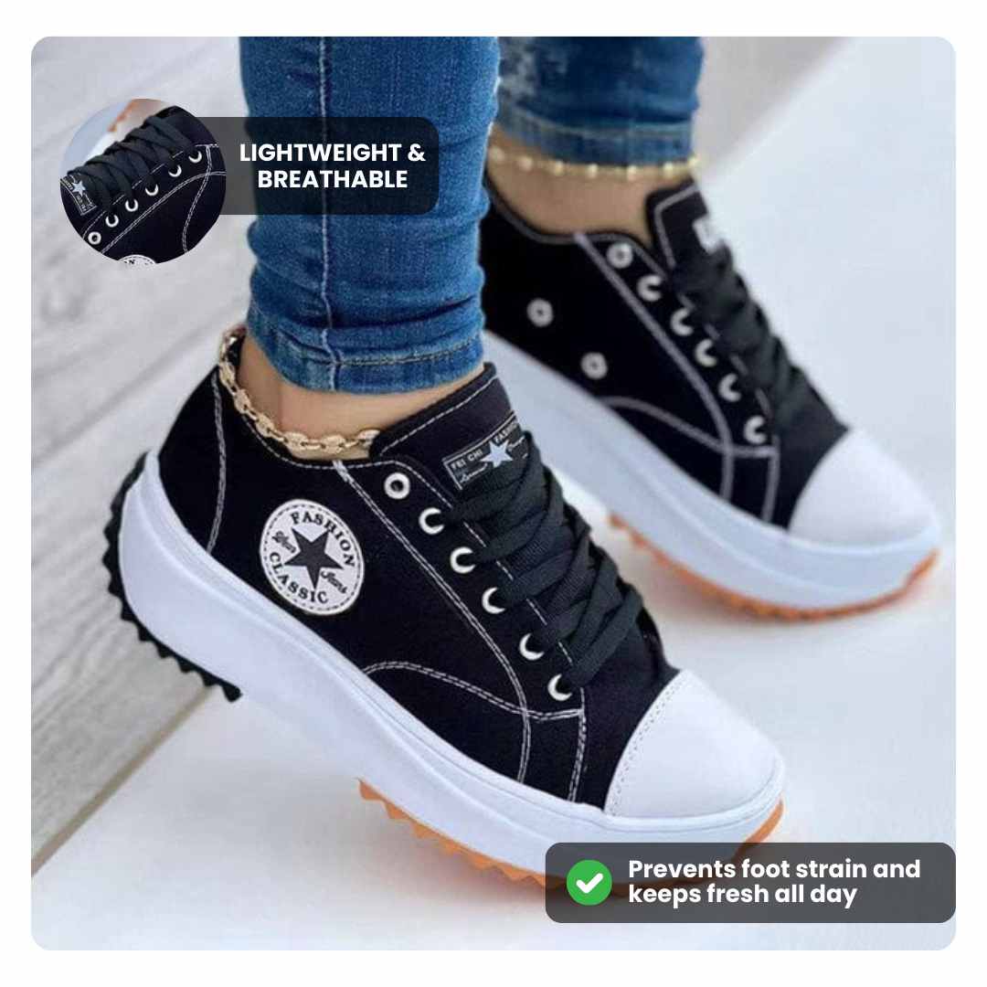 Florence | Lightweight Canvas Sneakers
