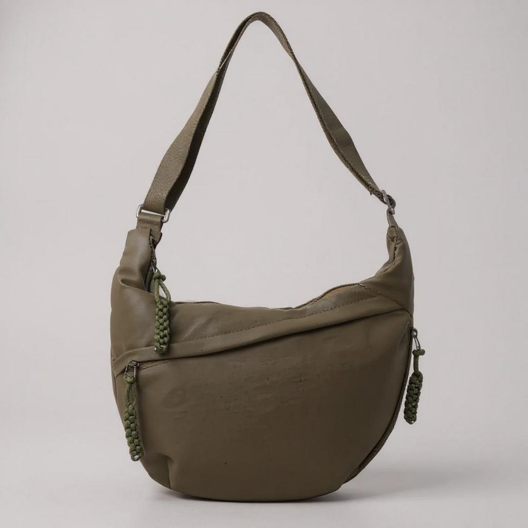 Elena | Anti-Theft Crossbody Bag - Olive Green
