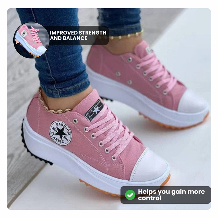 Florence | Lightweight Canvas Sneakers