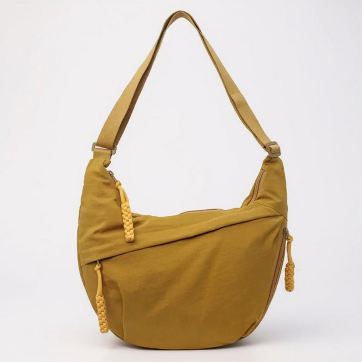 Elena | Anti-Theft Crossbody Bag - Ochre