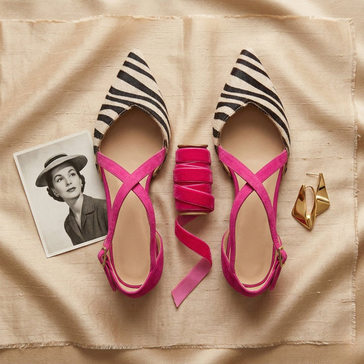 Madeleine | Strap Ballet Flats