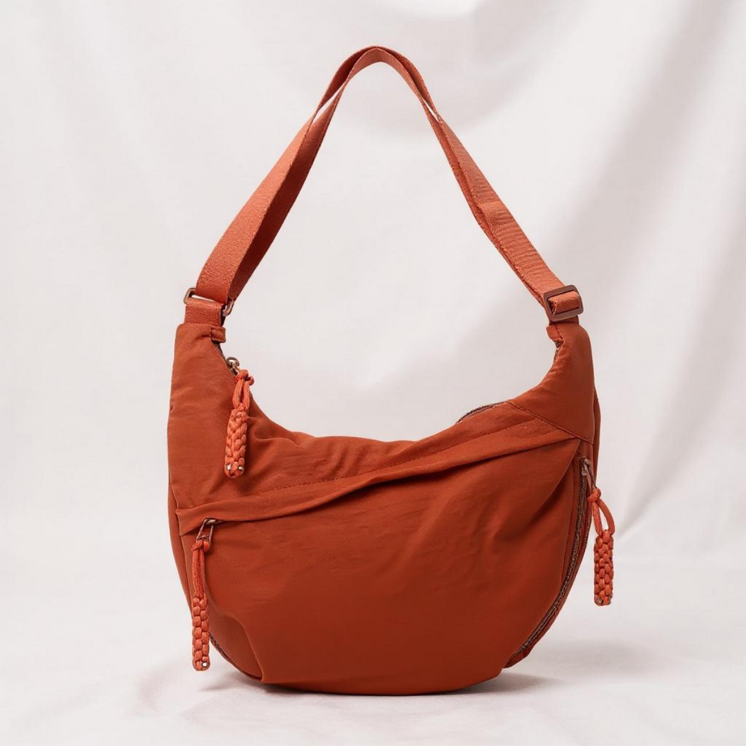 Elena | Anti-Theft Crossbody Bag - Orange