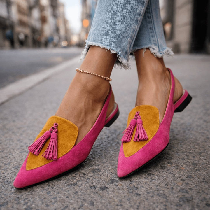 Harriet | Tassel Strap Sandals