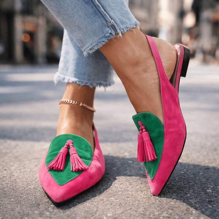Harriet | Tassel Strap Sandals