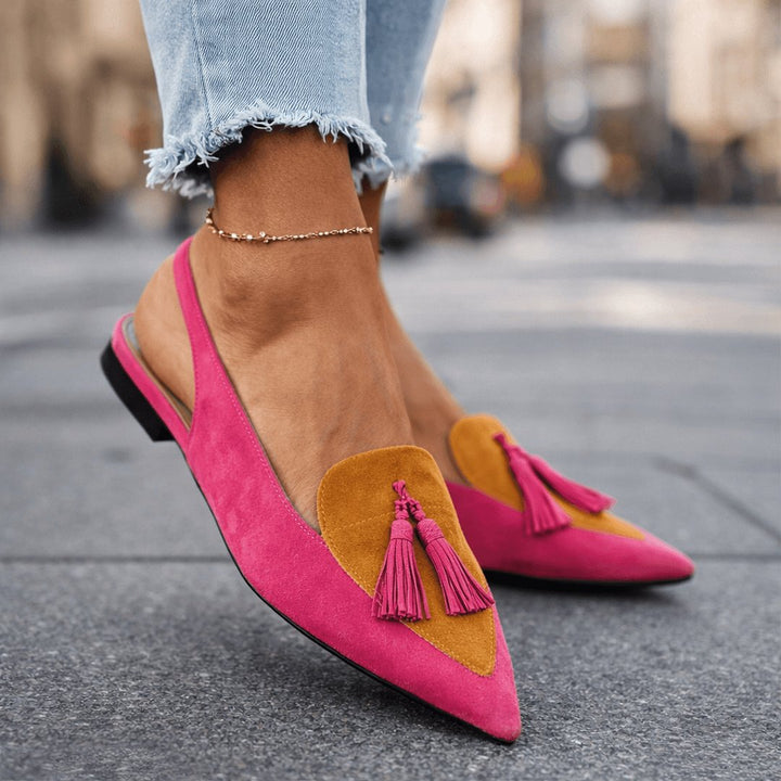 Harriet | Tassel Strap Sandals