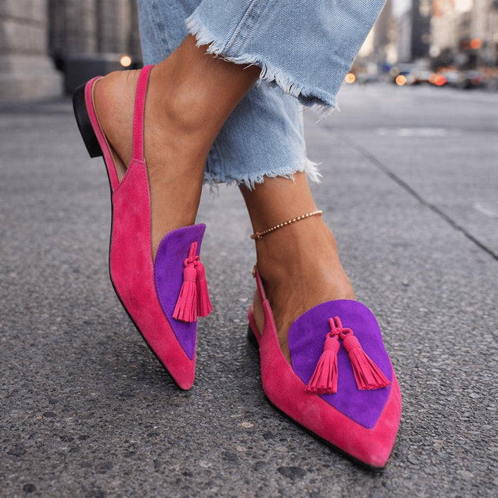 Harriet | Tassel Strap Sandals