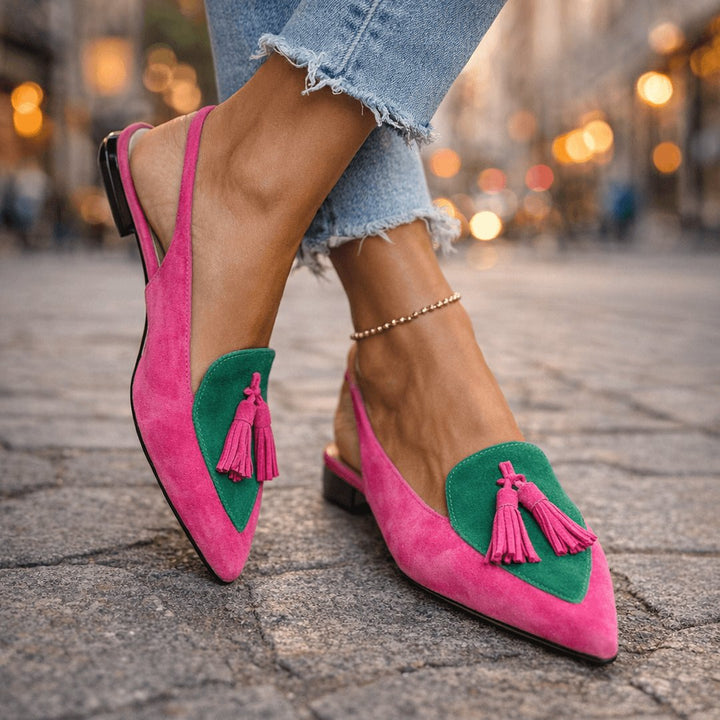 Harriet | Tassel Strap Sandals