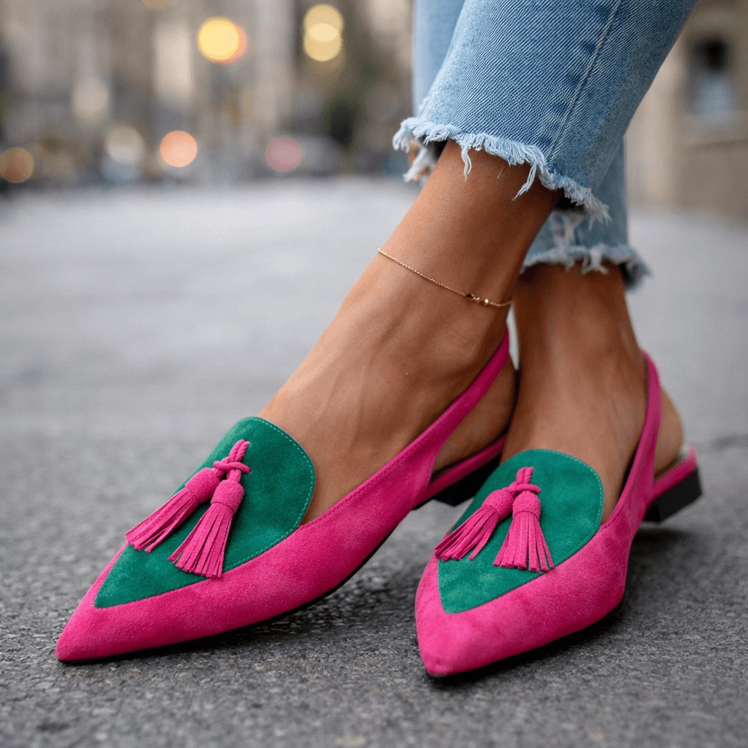 Harriet | Tassel Strap Sandals