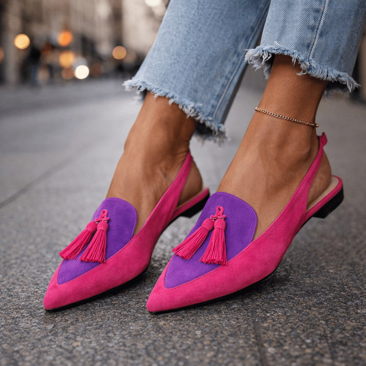 Harriet | Tassel Strap Sandals