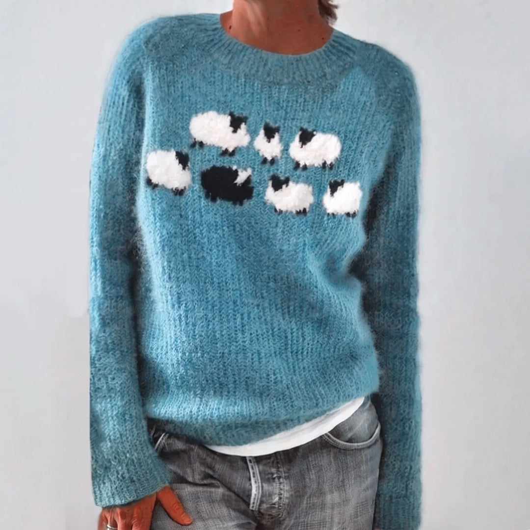 Bianka | Comfortable Cute Sheep Sweater