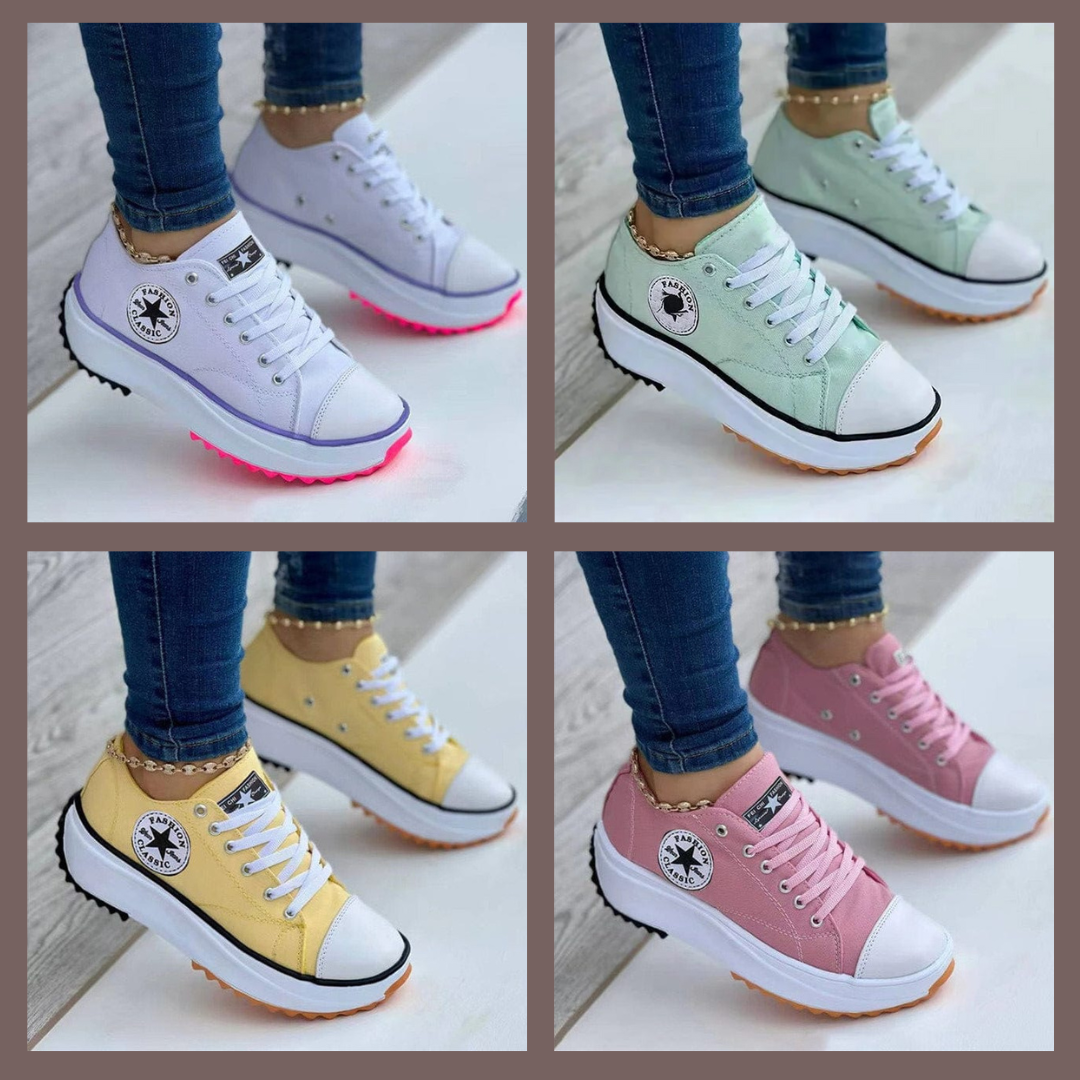 Florence | Lightweight Canvas Sneakers