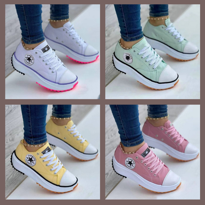 Florence | Lightweight Canvas Sneakers