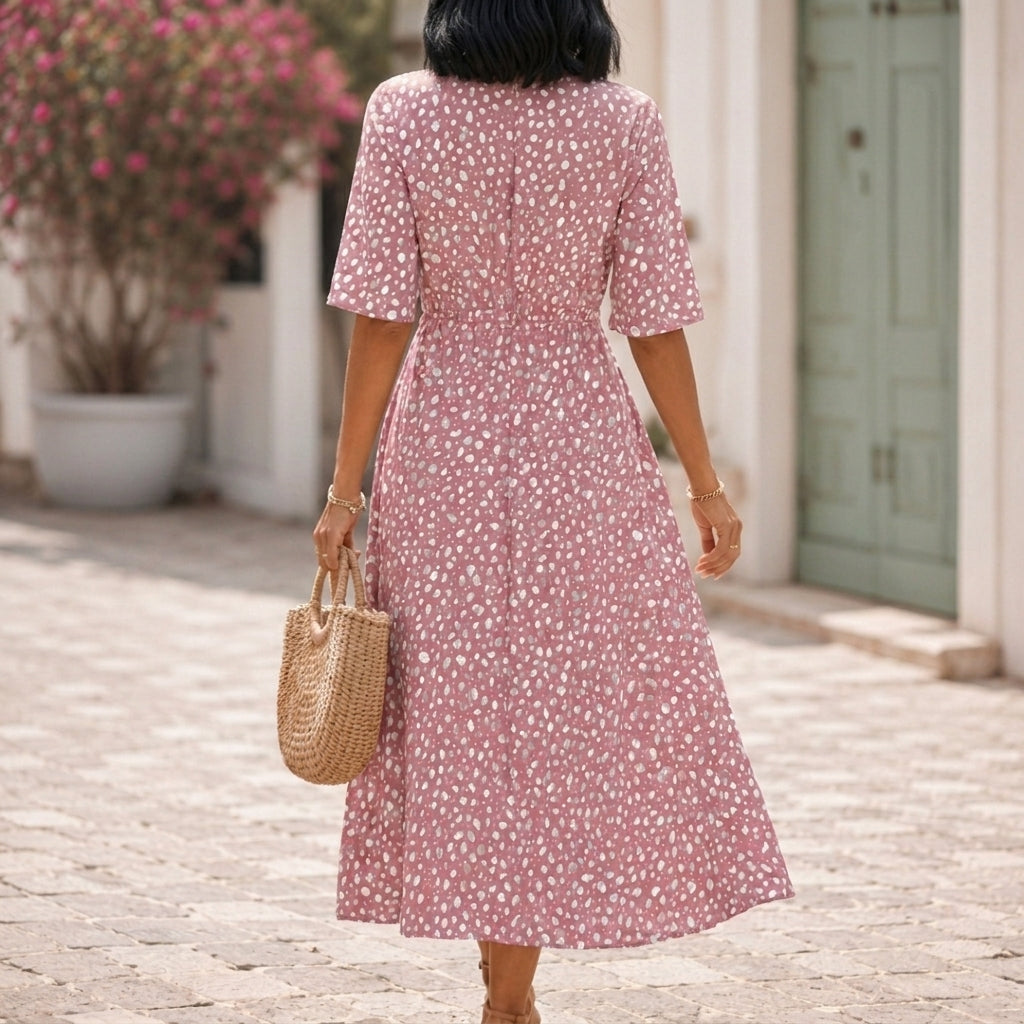Beatrice | Figure-Flattering Elegant Midi Dress