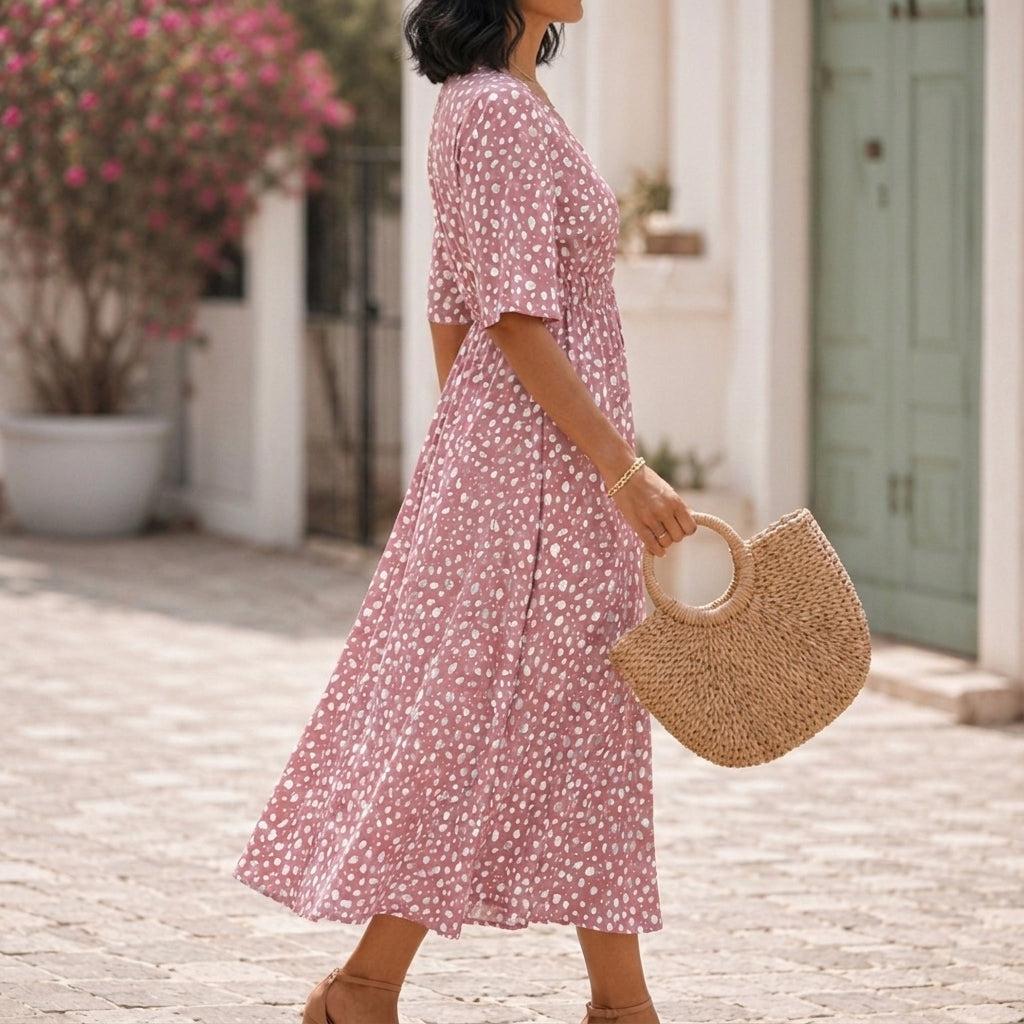 Beatrice | Figure-Flattering Elegant Midi Dress