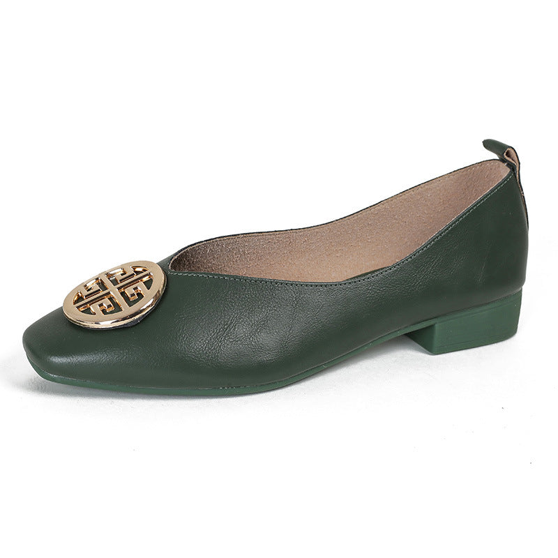 Rosalind | Square-Toe Flats