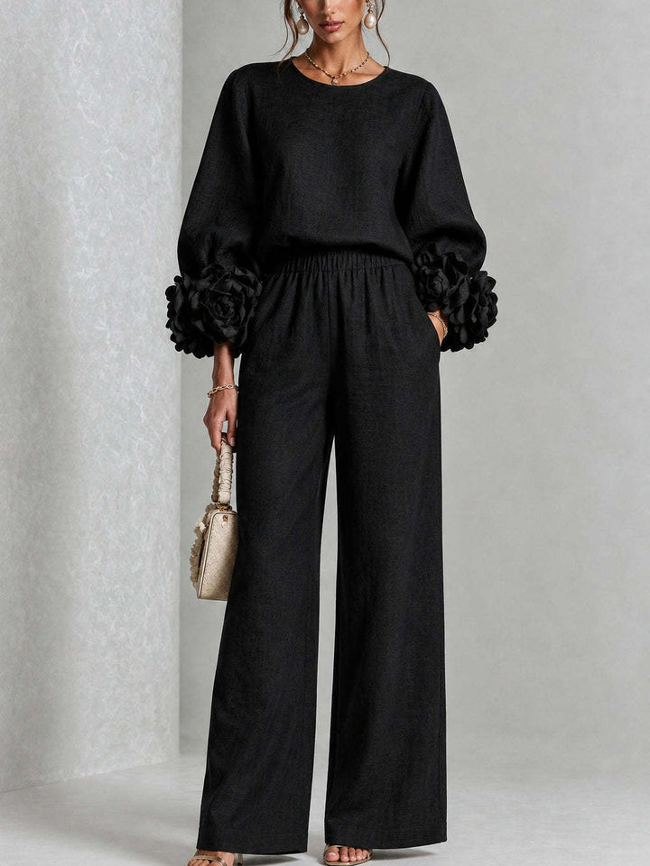 Josephine | Floral Cuff Two-Piece Set