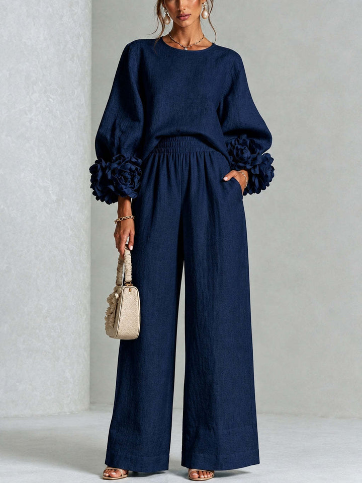 Josephine | Floral Cuff Two-Piece Set