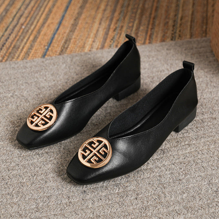 Rosalind | Square-Toe Flats