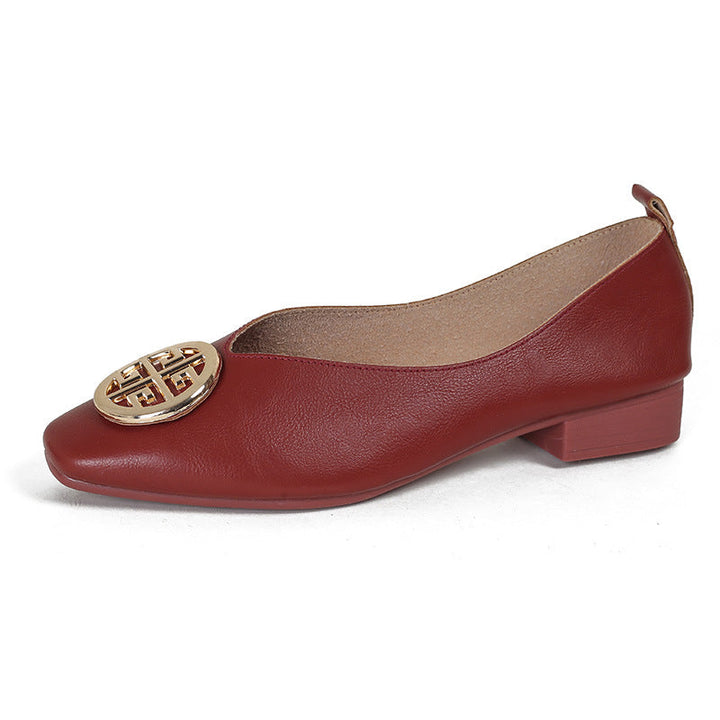 Rosalind | Square-Toe Flats