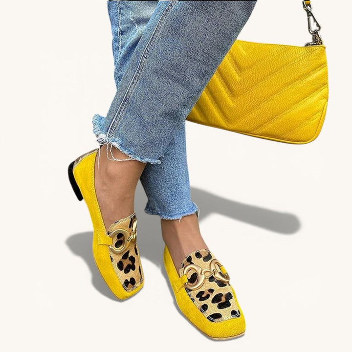 Genevieve | Animal Print Loafers