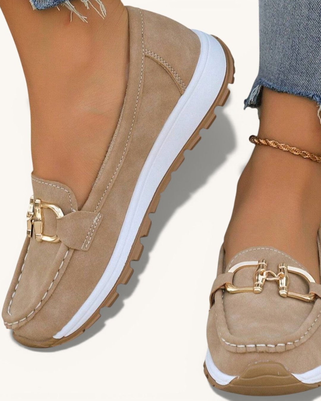 Harriet | Buckle Flat Moccasins