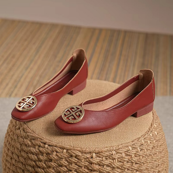 Rosalind | Square-Toe Flats