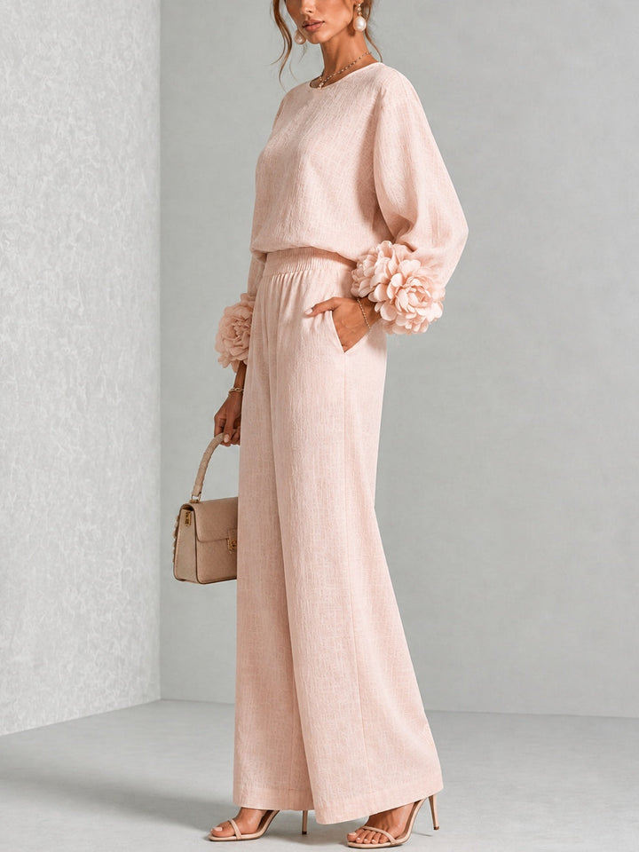 Josephine | Floral Cuff Two-Piece Set