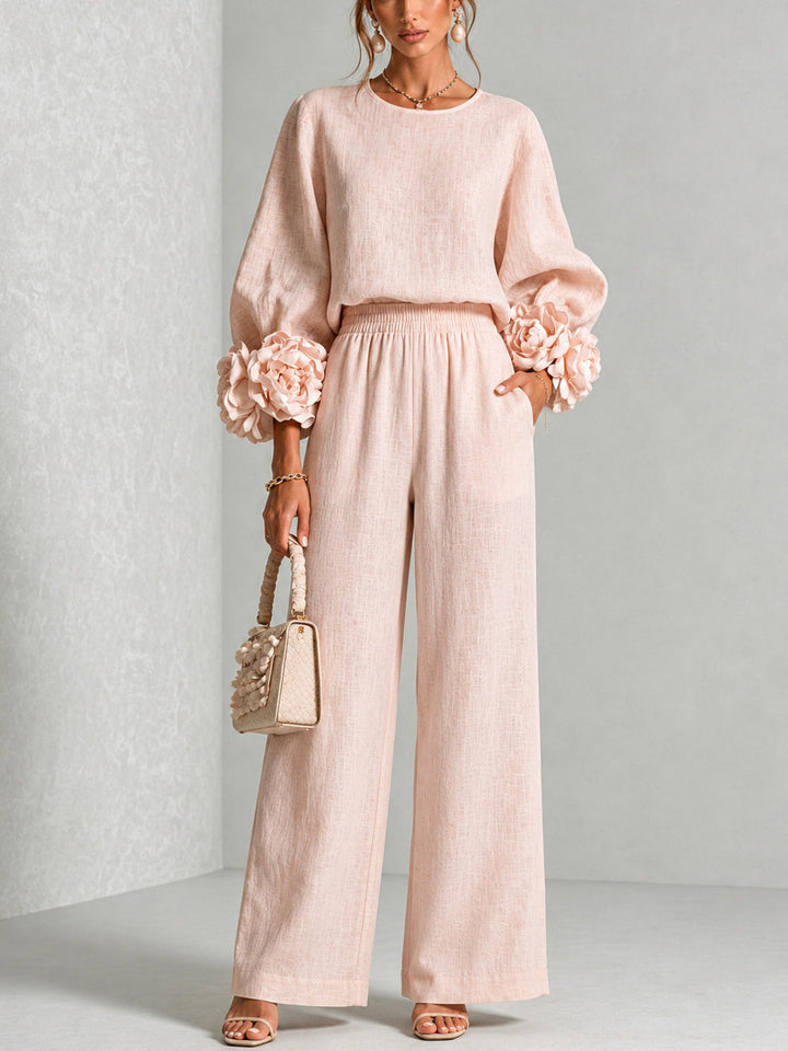 Josephine | Floral Cuff Two-Piece Set