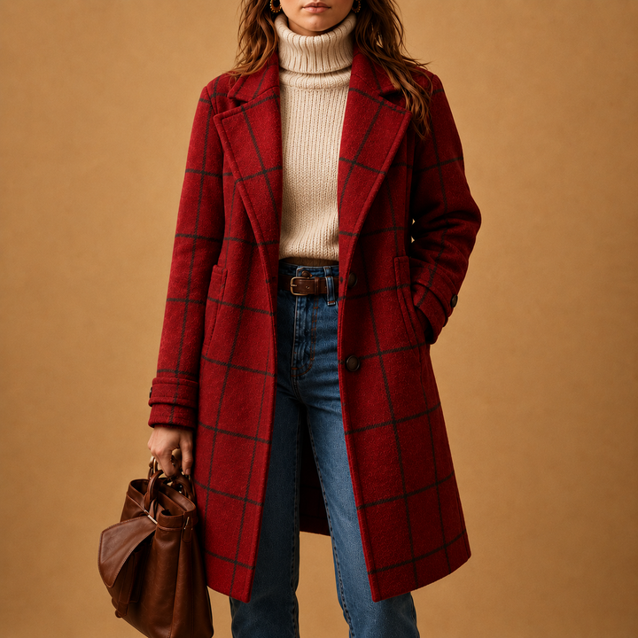Bethany | Classic Check Coat