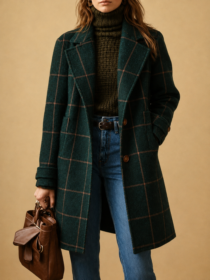 Bethany | Classic Check Coat