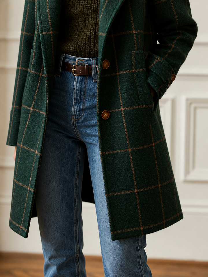 Bethany | Classic Check Coat