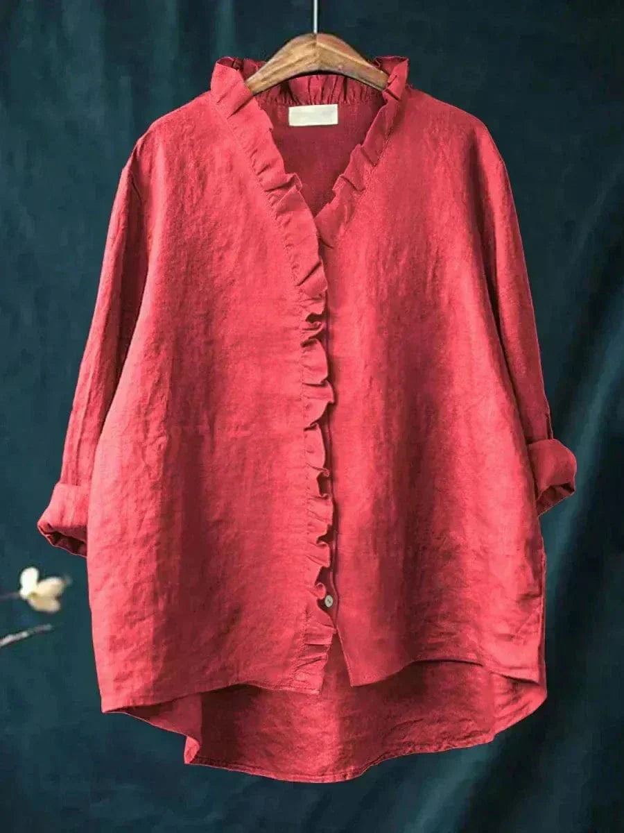 Beatrice | Ruffle Blouse