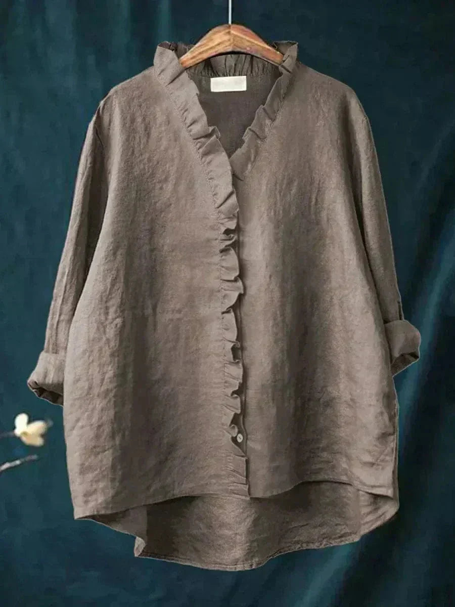 Beatrice | Ruffle Blouse