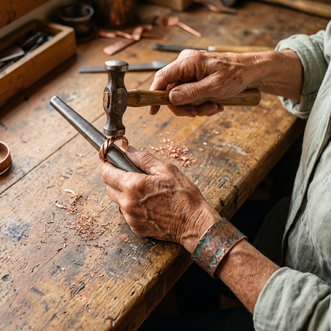 Knap | Twisted Copper Ring