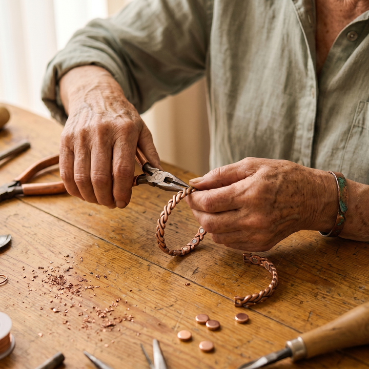 Dune | Link Chain Copper Anklet