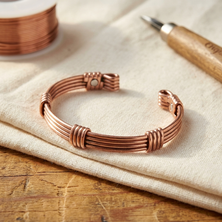 Sere | Five-Ridge Copper Cuff