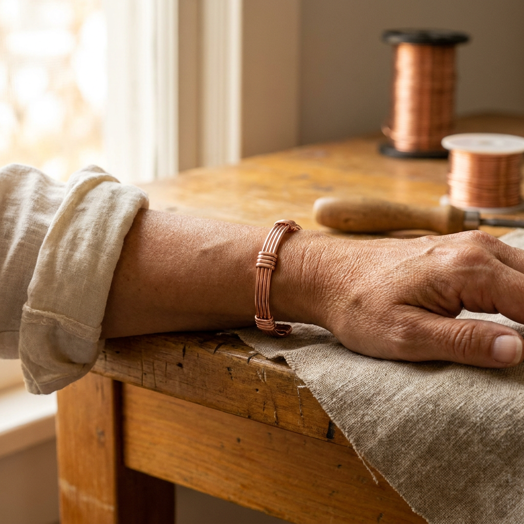 Sere | Five-Ridge Copper Cuff