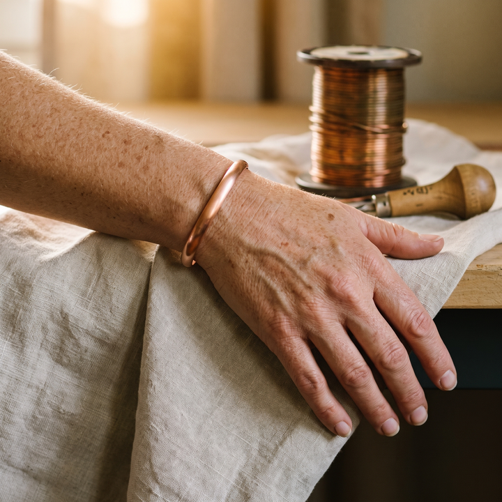 Flow | Minimalist Copper Cuff
