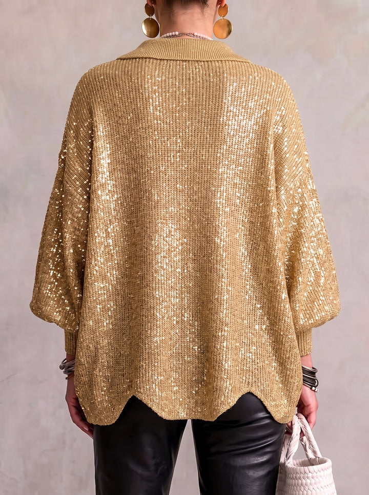 Marianne | Round Button Knit Cardigan