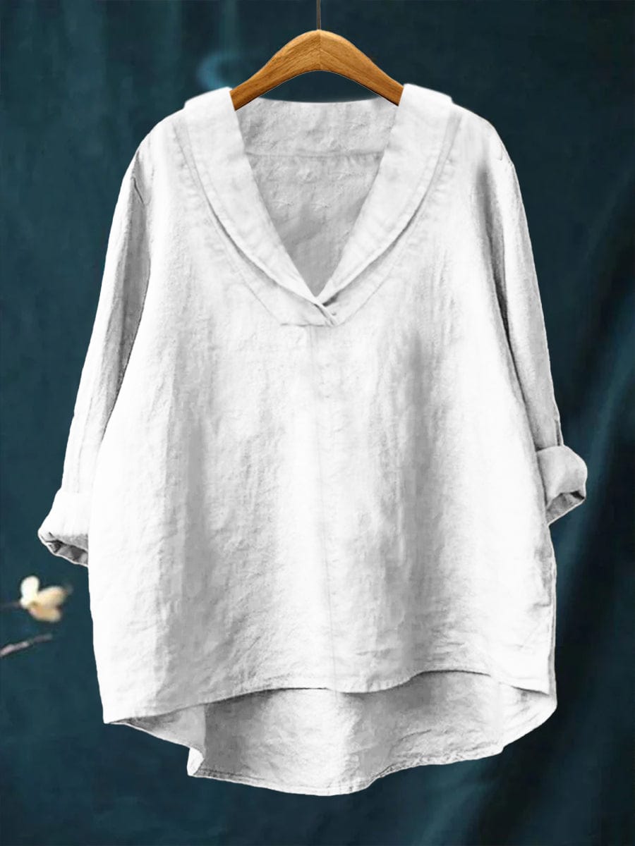 Rosalind | Relaxed V-Neck Blouse